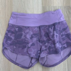 Lululemon Speed Up High-Rise Lined Short 4" Size 0